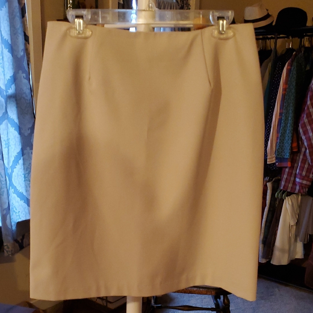Vintage Christy Girl Elegant Cream Women's Skirt 14
